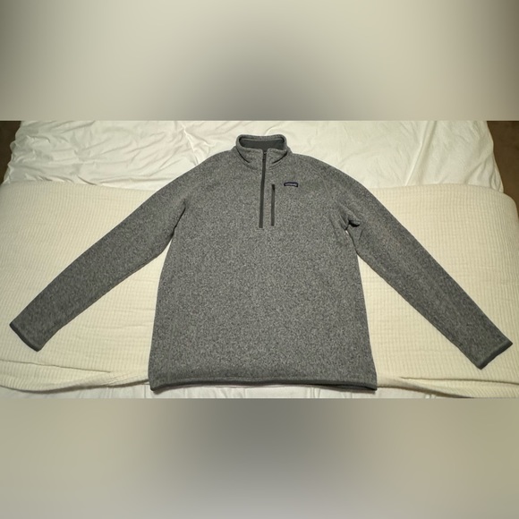 Patagonia Men's Better Sweater® 1/4-Zip Fleece- Stonewash XL - Picture 4 of 6